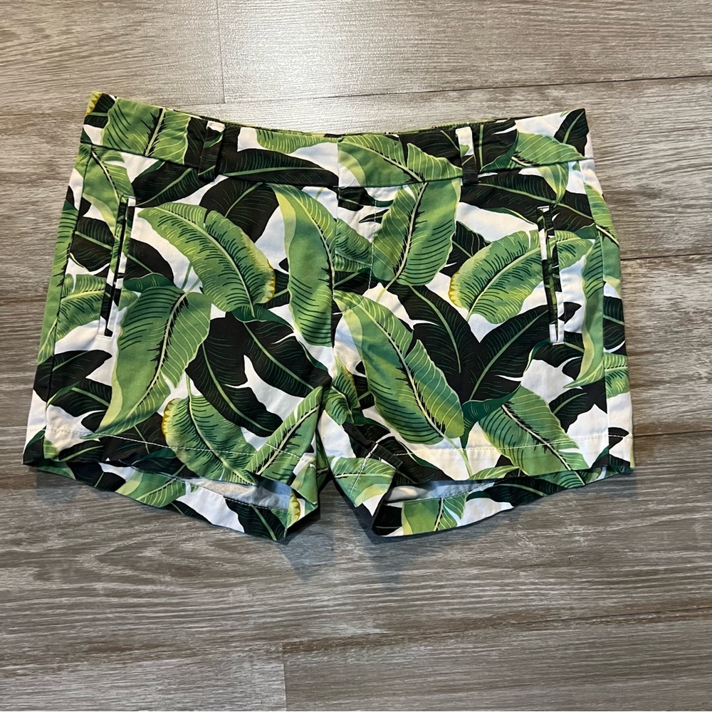 JCP Patterned Chino Shorts Size 6